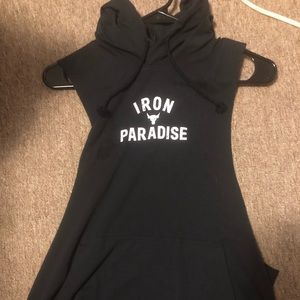 Under armor rock project sleeves hoodie M